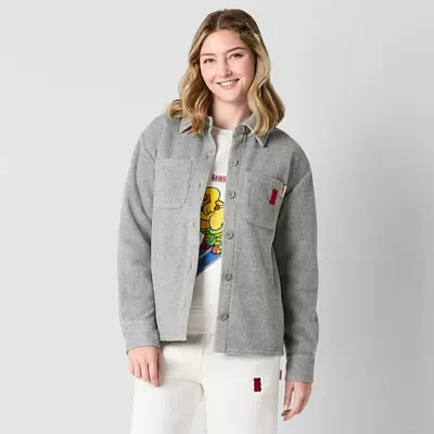 JCPenney x HARIBO Womens Juniors Lightweight Shirt Jacket