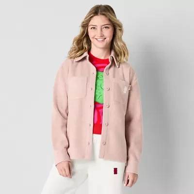 JCPenney x HARIBO Womens Juniors Lightweight Shirt Jacket