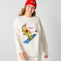 JCPenney x HARIBO Womens Juniors Plus Long Sleeve Sweatshirt