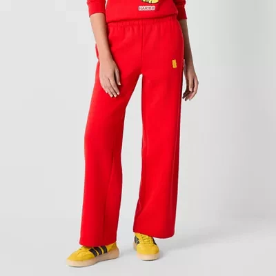 JCPenney x HARIBO Juniors Womens Wide Leg Sweatpant