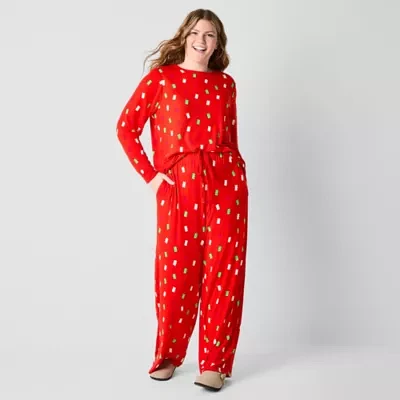 JCPenney x HARIBO Womens Juniors Plus 2-pc. Pant Pajama Set