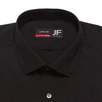 J. Ferrar Mens 360 Stretch Slim-Tall Fit Easy Care Fabric Long Sleeve Dress Shirt