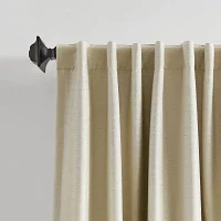 Martha Stewart Spellbound Rod Pocket Blackout Set of 2 Curtain Panels