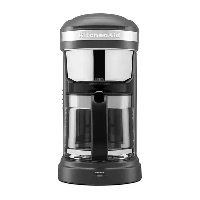 KitchenAid 12-Cup Drip Coffee Maker with Spiral Showerhead and Programmable Warming Plate