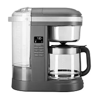 KitchenAid 12-Cup Drip Coffee Maker with Spiral Showerhead and Programmable Warming Plate