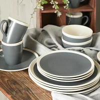 Stone + Lain Serenity 32-pc. Stoneware Dinnerware Set