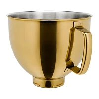 KitchenAid 5Qt Metallic Finish Stainless Steel Mixer Accessory Bowl