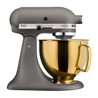 KitchenAid 5Qt Metallic Finish Stainless Steel Mixer Accessory Bowl