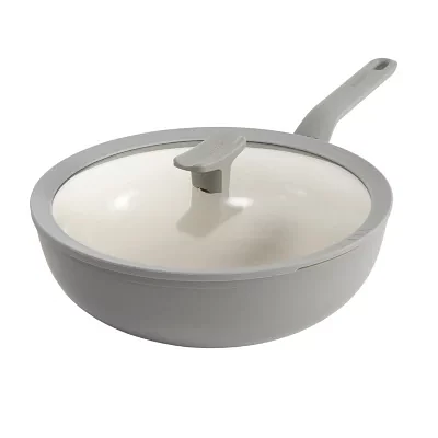 BergHOFF Balance Ceramic 11" Wok with Glass Lid