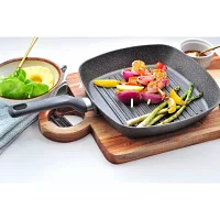 IMUSA Gusto 11" Deep Non-Stick Square Grill Pan