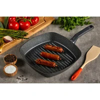 IMUSA Gusto 11" Deep Non-Stick Square Grill Pan