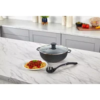 IMUSA Gusto 3.5-qt. Non-Stick Caldero with Glass Lid