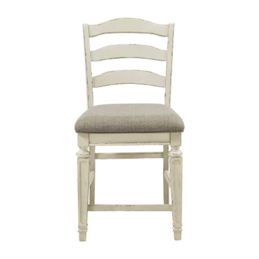 Signature Design by Ashley® Realyn Dining Collection 2-pc. Counter Height Upholstered Bar Stool