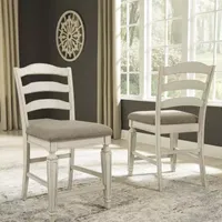 Signature Design by Ashley® Realyn Dining Collection 2-pc. Counter Height Upholstered Bar Stool