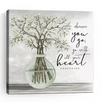 Lumaprints Go With All Your Heart Giclee Canvas Art