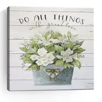 Lumaprints Do All Things With Great Love Giclee Canvas Art