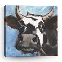 Lumaprints Cattle Close-Up Ii Giclee Canvas Art