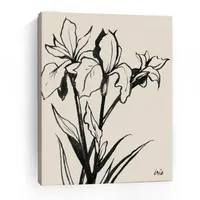 Lumaprints Iris Sketch Iii Giclee Canvas Art