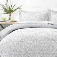 Casual Comfort Premium Down Alternative English Countryside Reversible Comforter Set