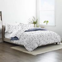 Casual Comfort Premium Down Alternative Forget Me Not Reversible Comforter Set