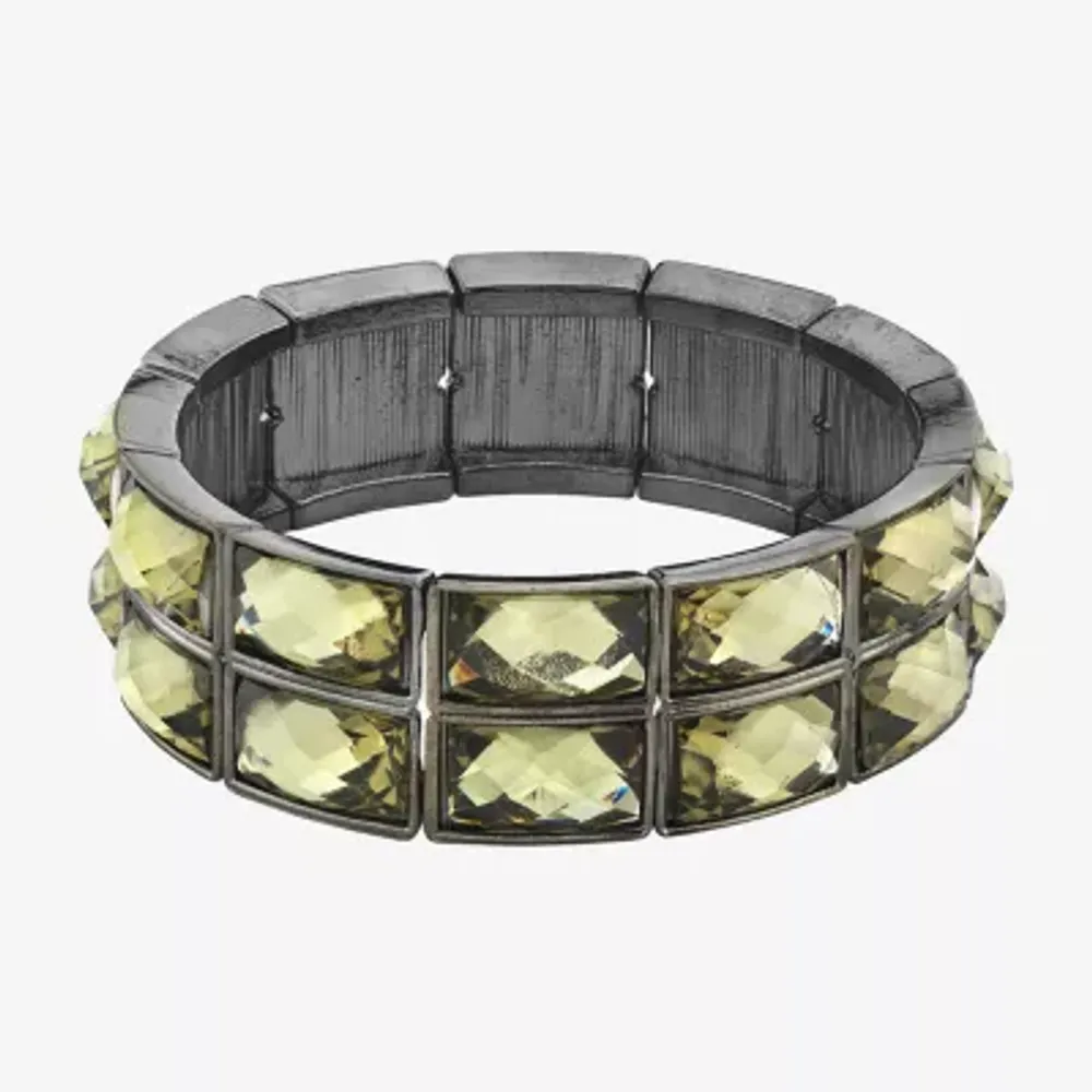 1928 Black Tone Stretch Bracelet