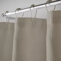 Elrene Home Fashions Essential Waffle Shower Curtain