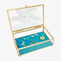 Star Wars "Ooooo Shiny" Baby Yoda Glass Jewelry Box