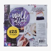 Art 101 Wall Collage Kit with 125 Unique Designs