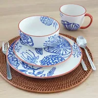 Baum Begonia 16-pc. Ceramic Dinnerware Set