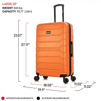 Inusa Trend 28 Inch Hardside Lightweight Luggage