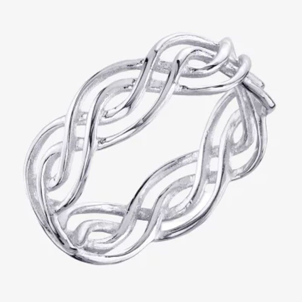 Footnotes Believe Sterling Silver Band
