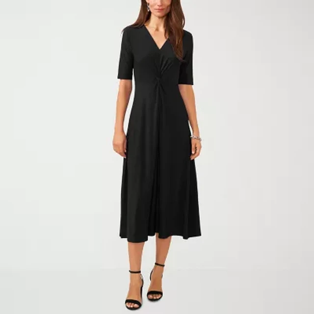 Home | MSK Womens Short Sleeve Midi Fit + Flare Dress at Plaza Las Americas  in San Juan, PR