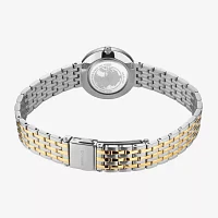 Bering Womens Two Tone Stainless Steel Bracelet Watch 19126-710