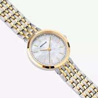 Bering Womens Two Tone Stainless Steel Bracelet Watch 19126-710