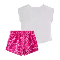 adidas Baby Girls 2-pc. Short Set