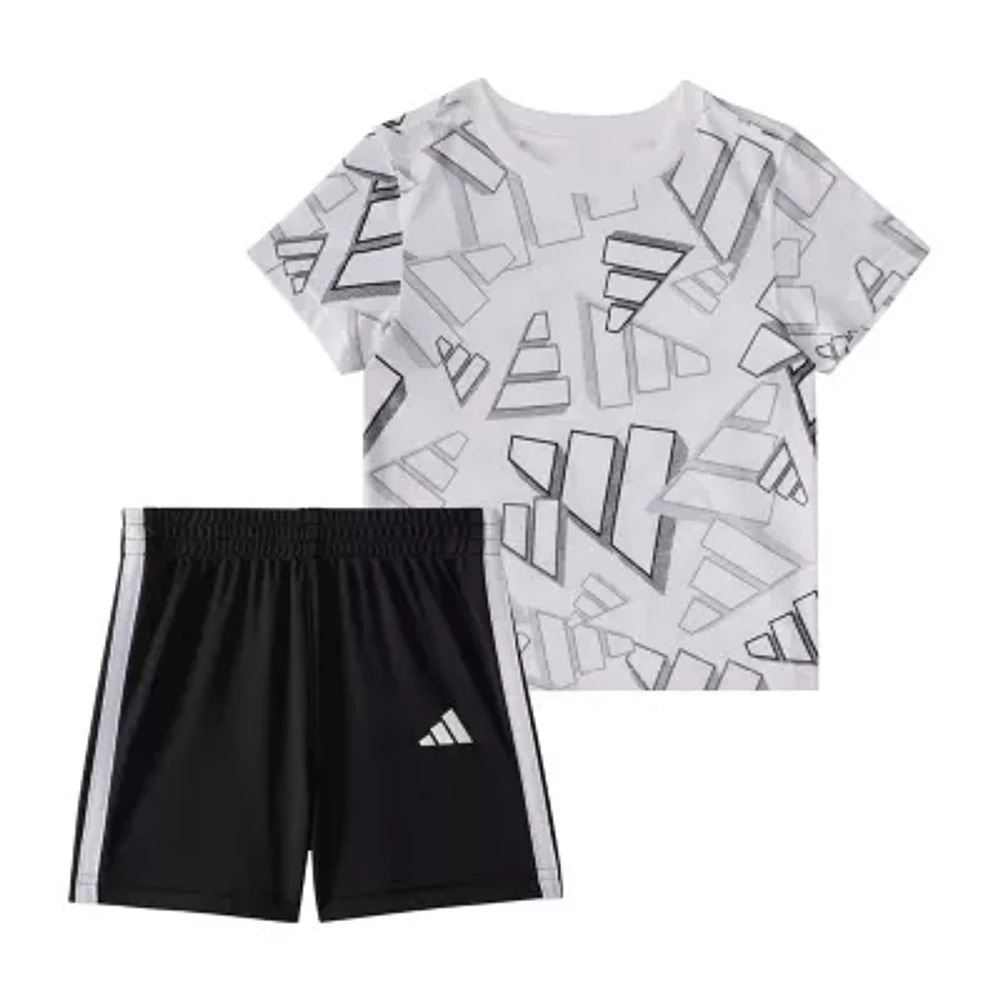 adidas Baby Boys 2-pc. Short Set