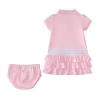 adidas Baby Girls 2-pc. Short Sleeve A-Line Dress