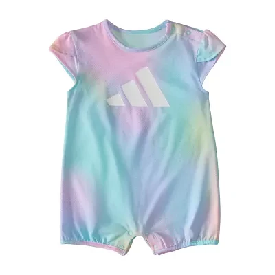 adidas Baby Girls Short Sleeve Romper