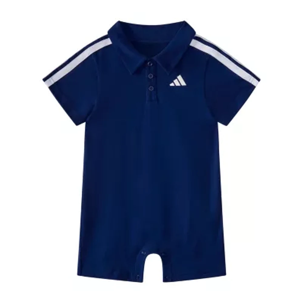 adidas Baby Boys Short Sleeve Romper