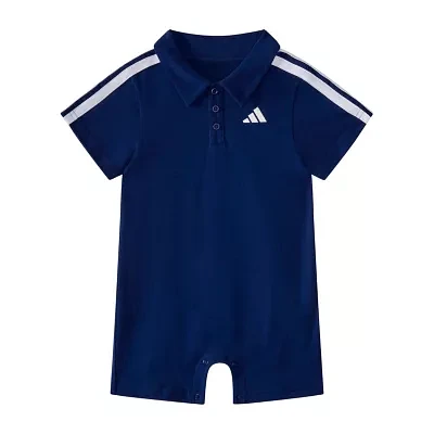 adidas Baby Boys Short Sleeve Romper