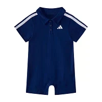 adidas Baby Boys Short Sleeve Romper