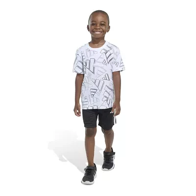adidas Toddler Boys 2-pc. Short Set