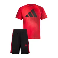 adidas Toddler Boys 2-pc. Short Set