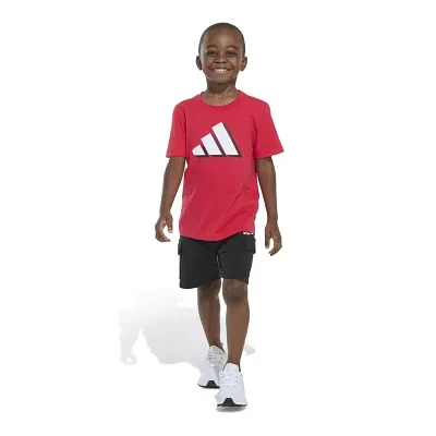 adidas Toddler Boys 2-pc. Short Set