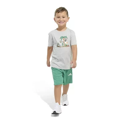 adidas Toddler Boys 2-pc. Short Set