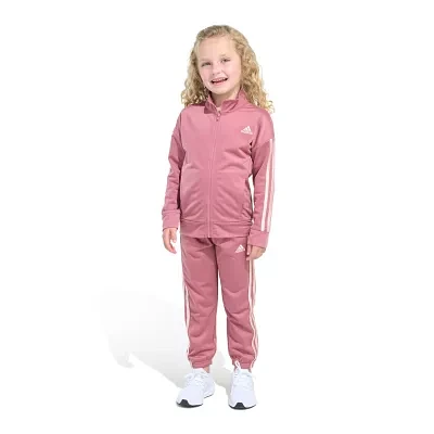 adidas Tricot Toddler Girls 2-pc. Pant Set