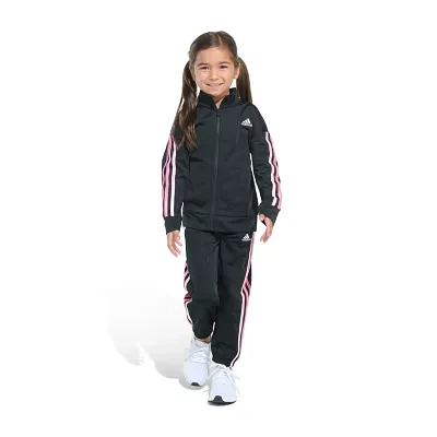 adidas Tricot Toddler Girls 2-pc. Pant Set