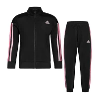 adidas Tricot Toddler Girls 2-pc. Pant Set