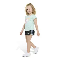 adidas Toddler Girls 2-pc. Short Set