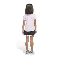 adidas Toddler Girls 2-pc. Short Set